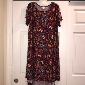 LuLaRoe Multicolor High Low Dress